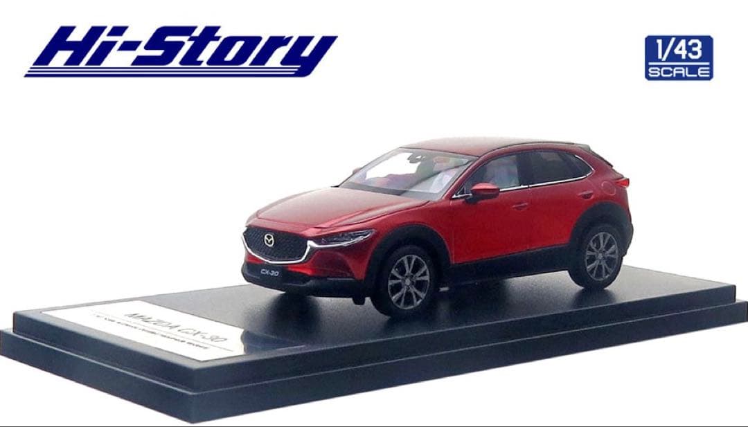 1/43 MAZDA CX-30 ソウルレッドクリスタルメタリック