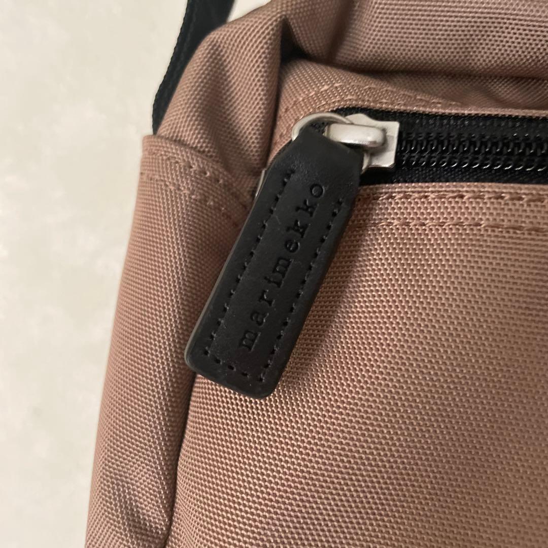 marimekko限定色ビーバーファー マリメッコ マイシングスショルダーバッグ