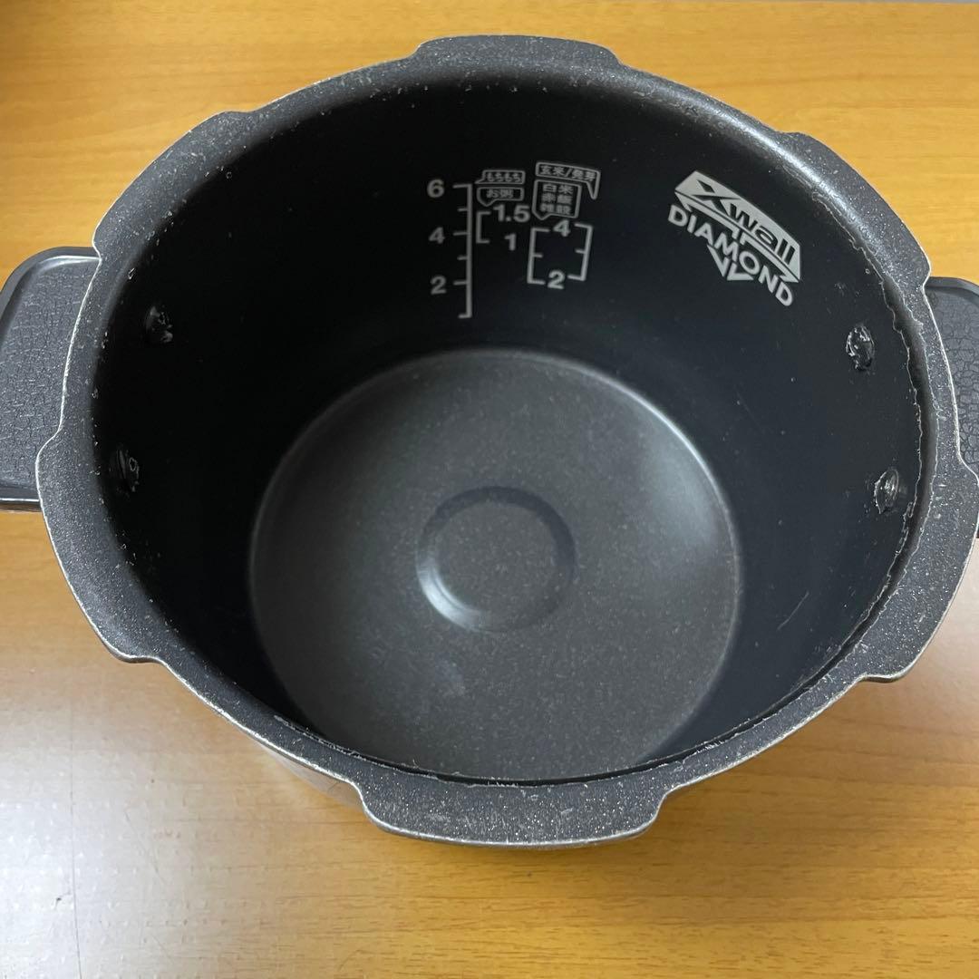 なでしこ健康生活 炊飯器 CRP-N0610F内釜のみ 炊飯器本体はつきません