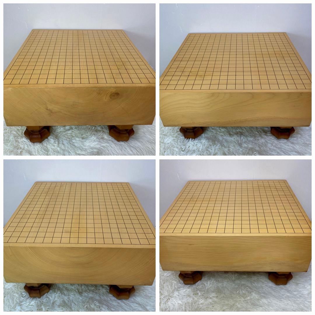 【良品✨】碁盤 脚付 30号 19路盤 碁笥・碁石付き