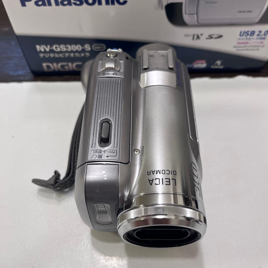 パナソニック NV-GS300-S シルバー デジタルビデオカメラ ミニDV