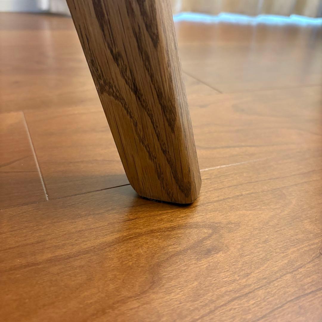 【しーも】unico ADDAY（アディ）ラウンドダイニングテーブル