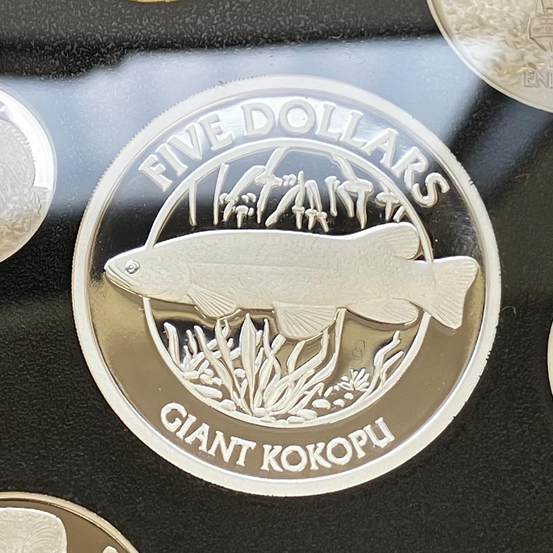 ジャイアントココプ ニュージーランドプルーフコインセット 2003年発行