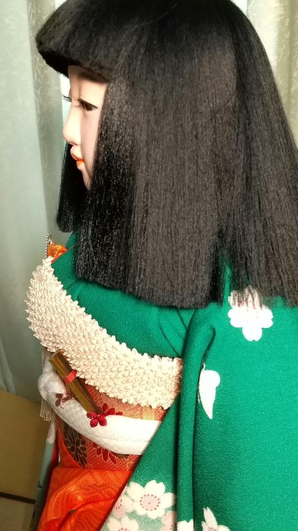 吉徳大光 答礼人形写し みやこ 専用ガラスケース台座付き