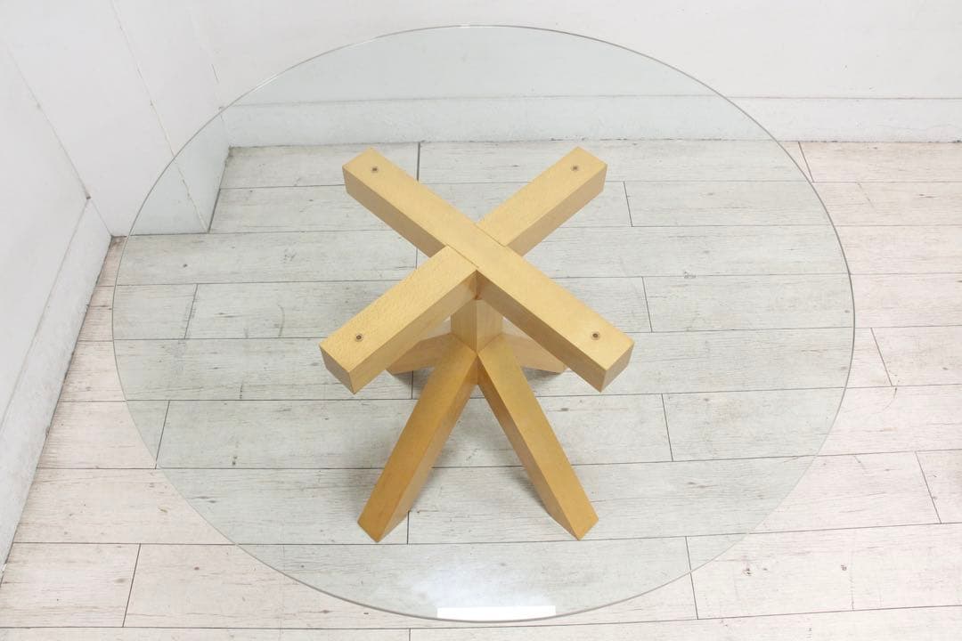 【美品】Cassina ixc. VENTO ラウンド ダイニングテーブル