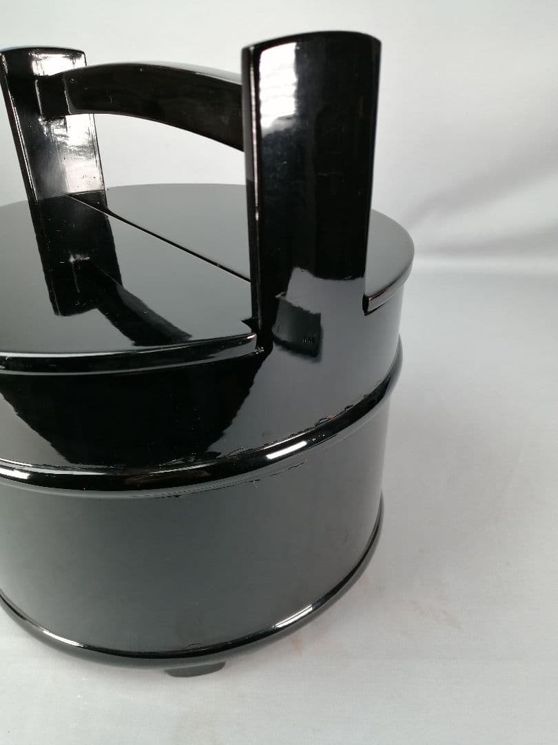 茶道具】真塗手桶水指 水指397 茶道具】真塗手桶水指 水指397 手桶水指