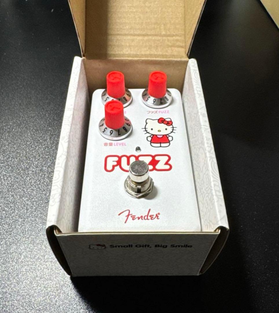 限定　白　キティ fender ファズ FUZZ フェンダー　エフェクター