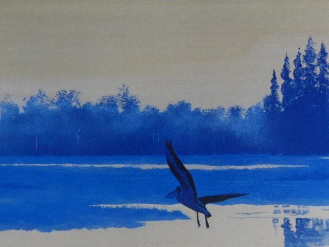 千住博、【ジエンドオブザドリーム＃1】、希少な額装用画集より、新品額装付