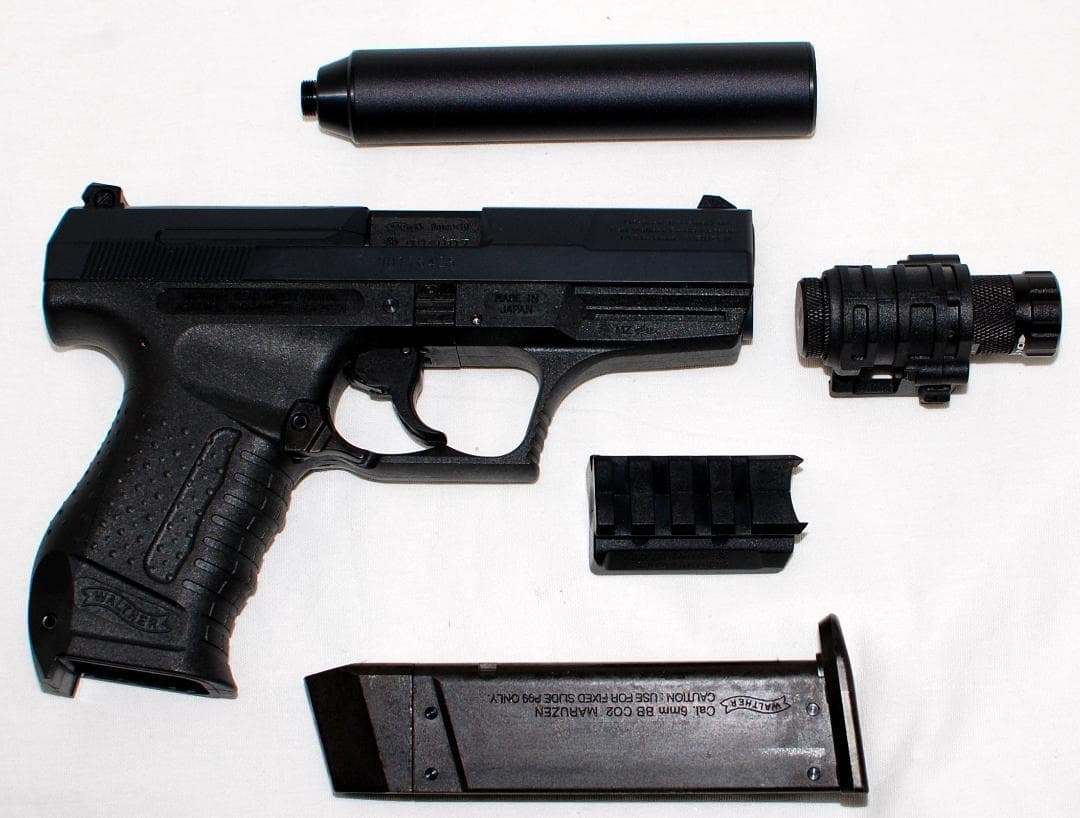 マルゼン ワルサー P99FS CO2 スペシャルフォース 固定スライド