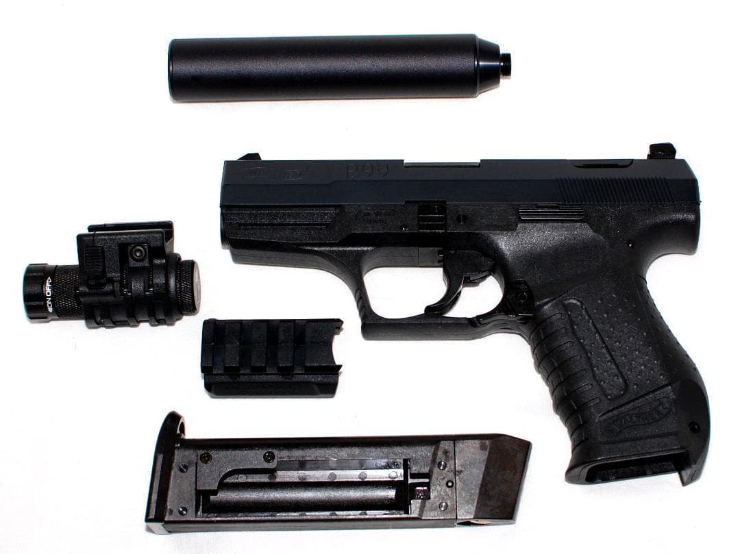 マルゼン ワルサー P99FS CO2 スペシャルフォース 固定スライド