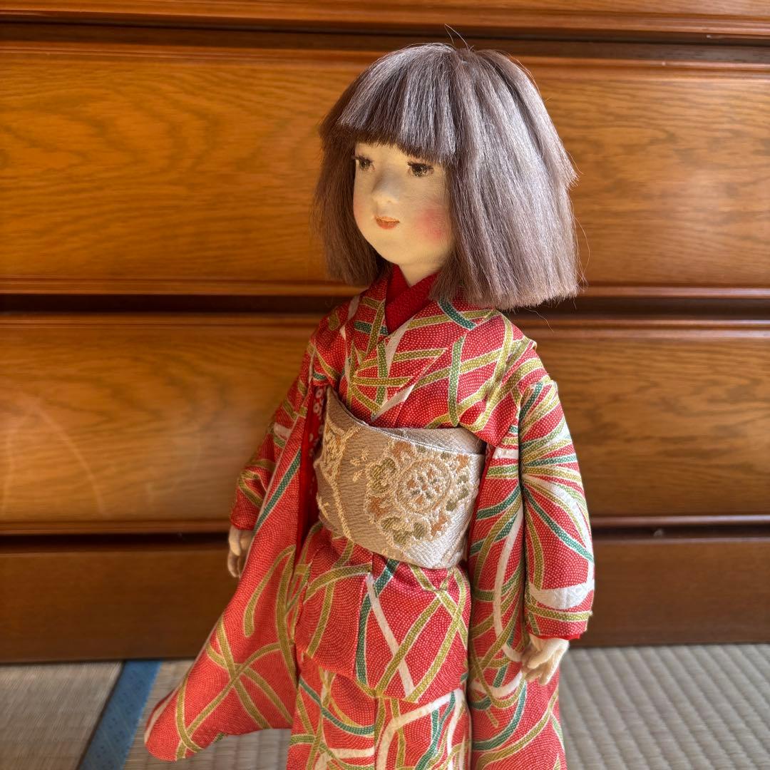 抱っこしても可愛い。市松人形 昭和40年代 手足動きます