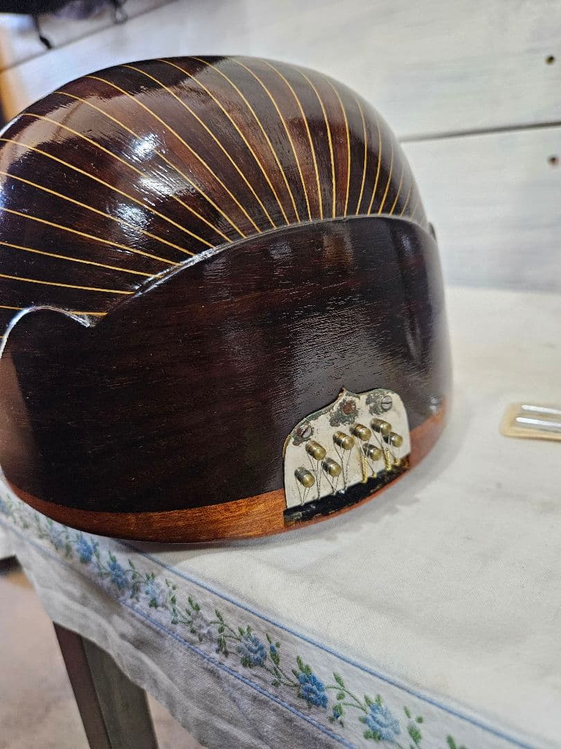 ラファエレ カラーチェ マンドリン 白蝶貝装飾 象嵌 べっ甲 1974年製