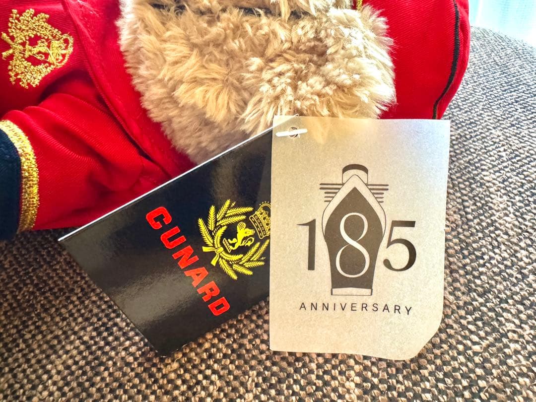 クイーンエリザベス号 テディベア キュナード185周年記念