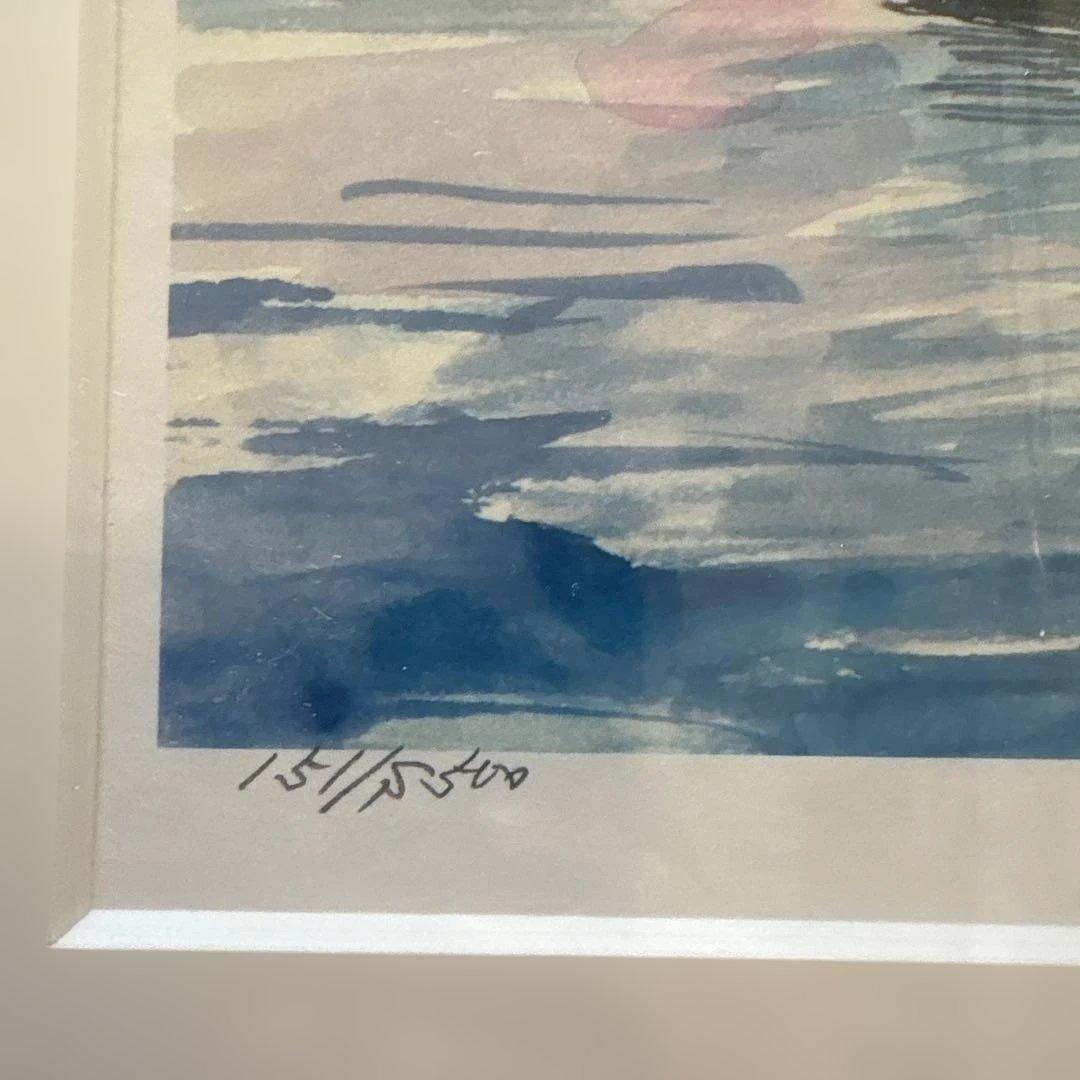 榎木孝明 サイン入り 151/500 朝焼けの刻 フィリピン ダイヤモンド169