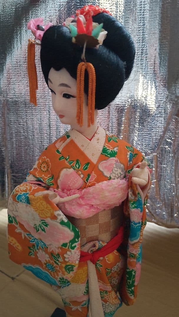 日本人形博多人形舞妓芸者和装アンティーク