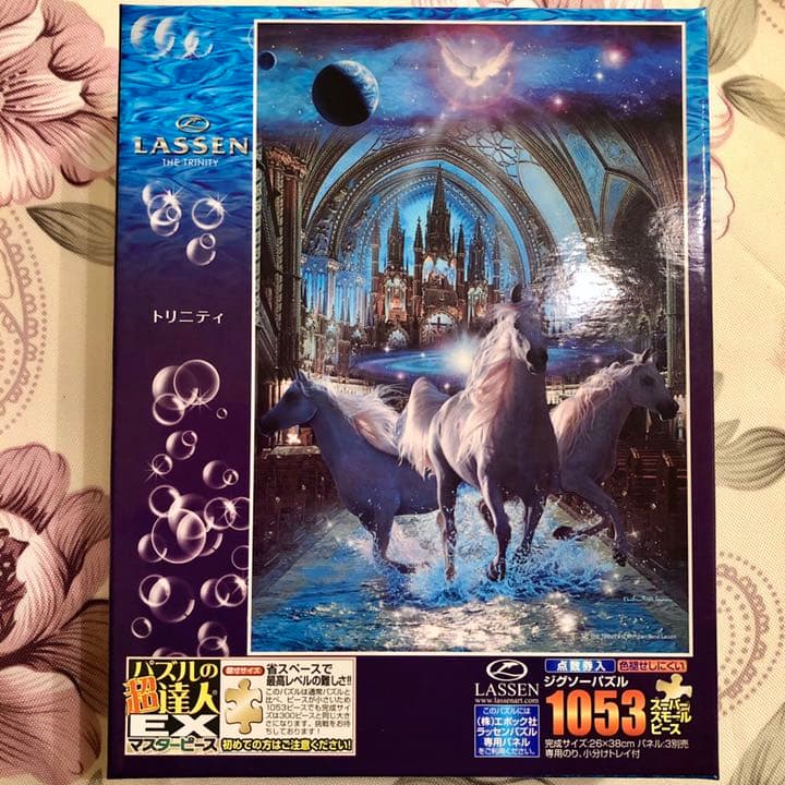 匿送込 クリスチャンリースラッセン ジグゾーパズル 完成パネル♪ 絵画