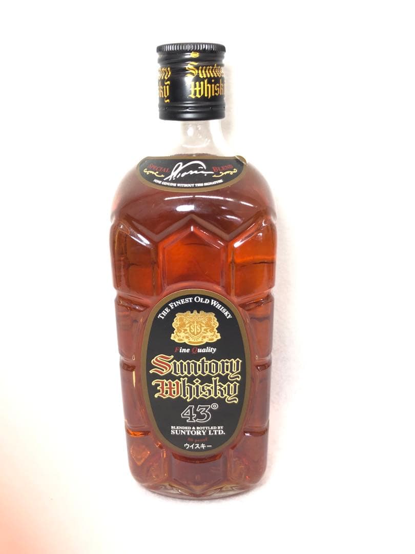 希少！【終売品】サントリーウイスキー角瓶 黒 43度 700ml - メルカリ