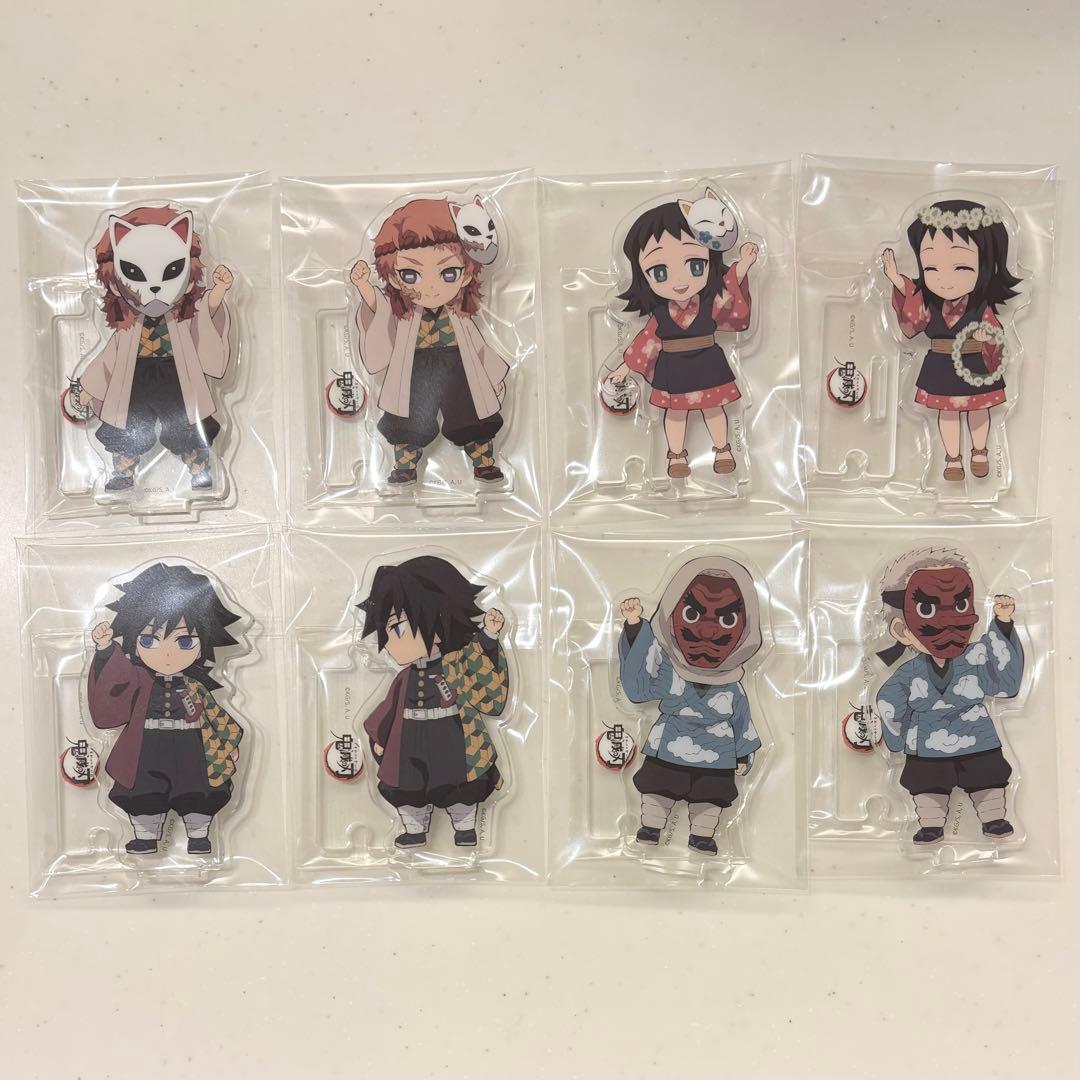 鬼滅の刃 繋がるアクリルスタンド 義勇 錆兎 真菰 鱗滝 - メルカリ