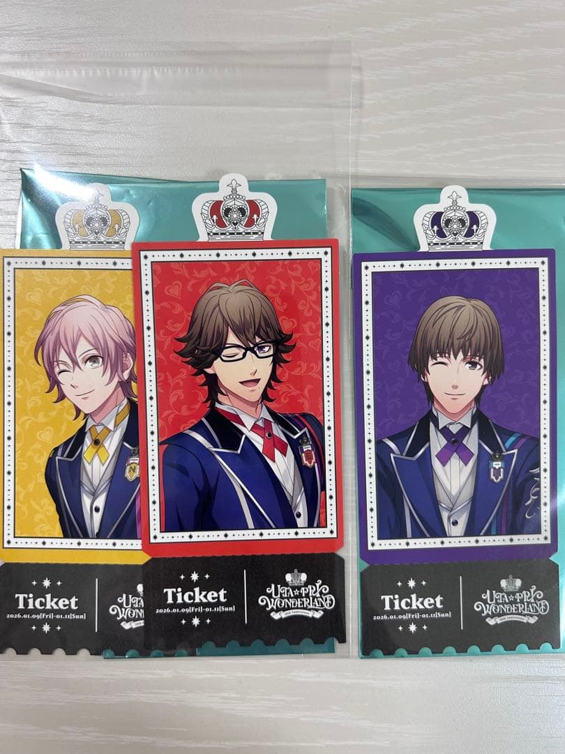 うたプリ ヘブンズ くじ ステッカー ビジュカ パスポート 特典セット