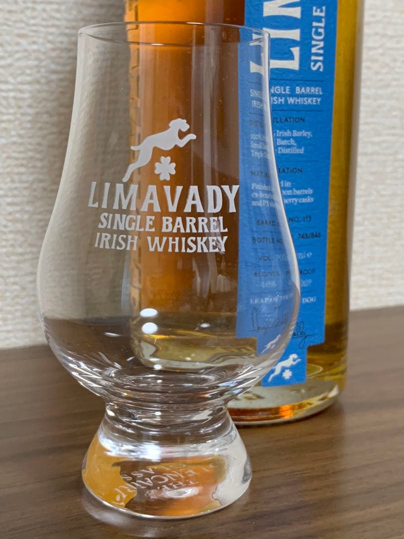 超希少】LIMAVADY シングルモルト アイリッシュウイスキー グラス2個付