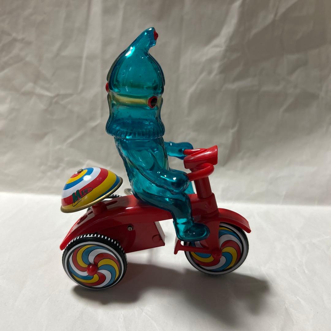 ブルマァク M1号 ケムール人 青 ウルトラQ ウルトラマン ソフビ ゼンマイ