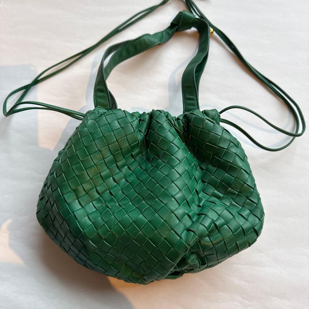 ボッテガベネタ グリーン バッグ
