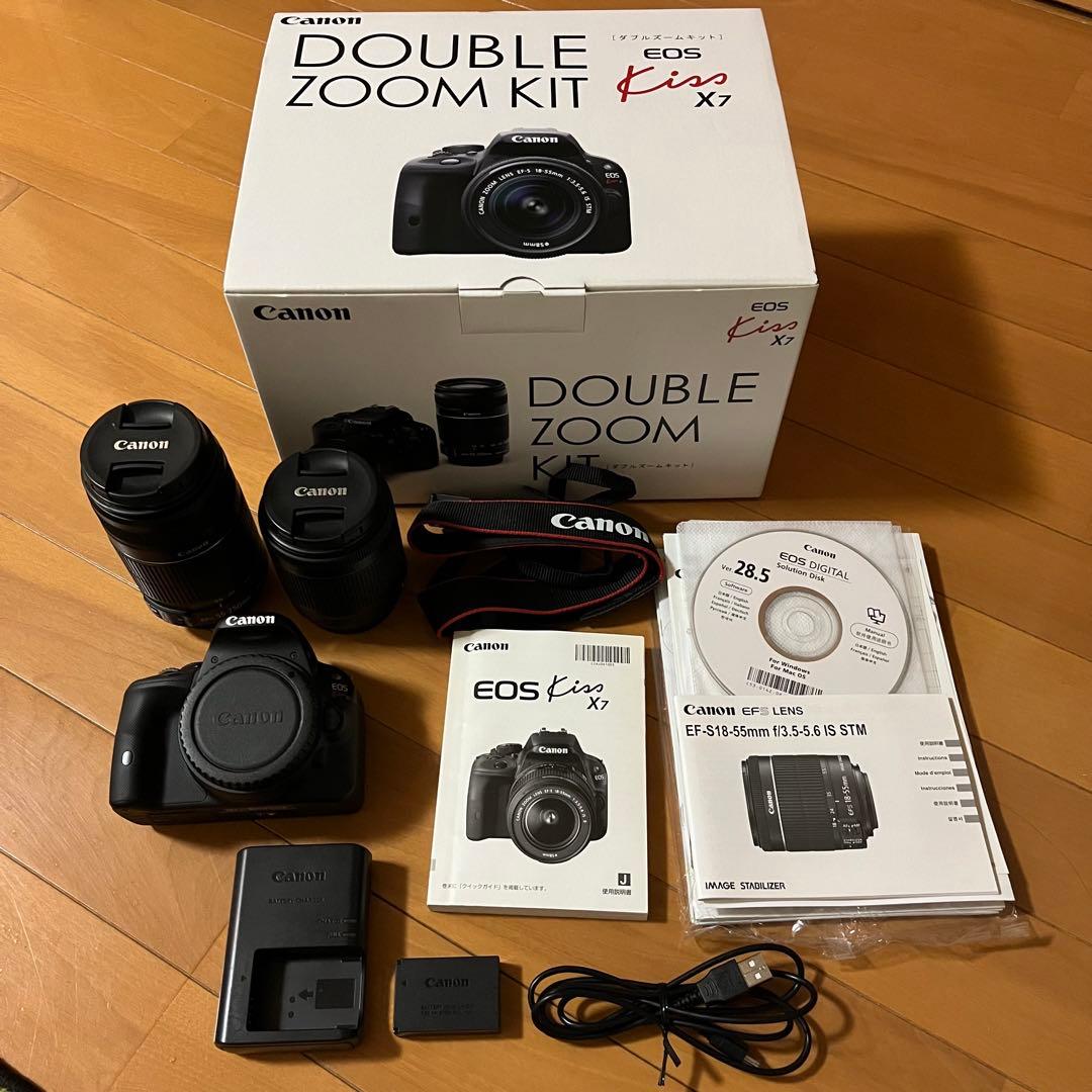 canon EOS Kiss X7 ダブルズームキット