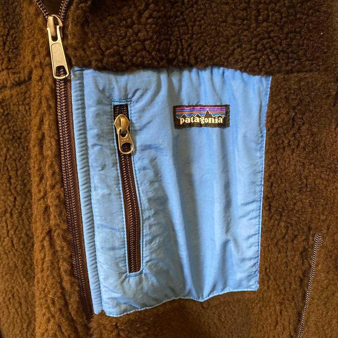 【新品未使用品♪ブラウン×水色】パタゴニアクラシックレトロX レアカラー