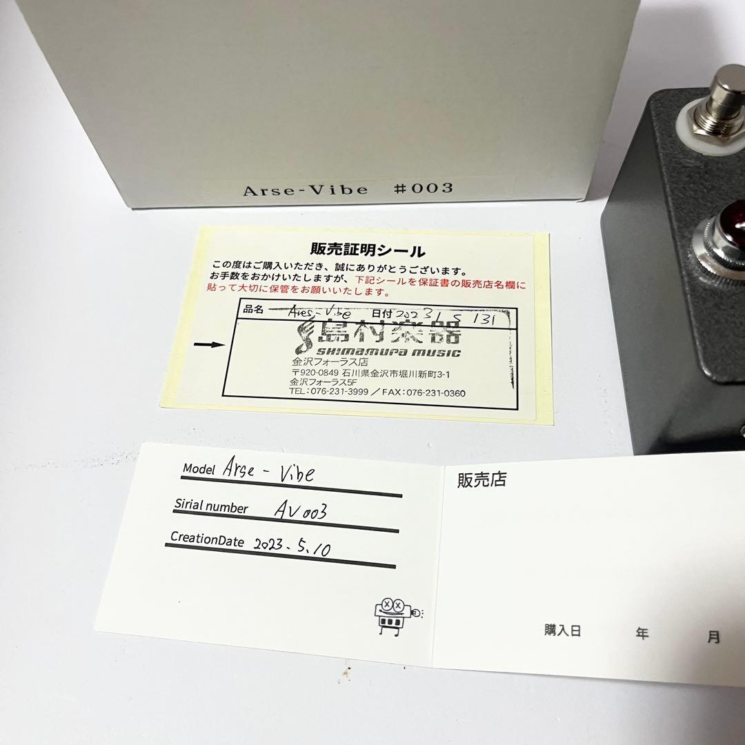 ギター Crazy Rock'n'roll Effecter Arse-Vibe