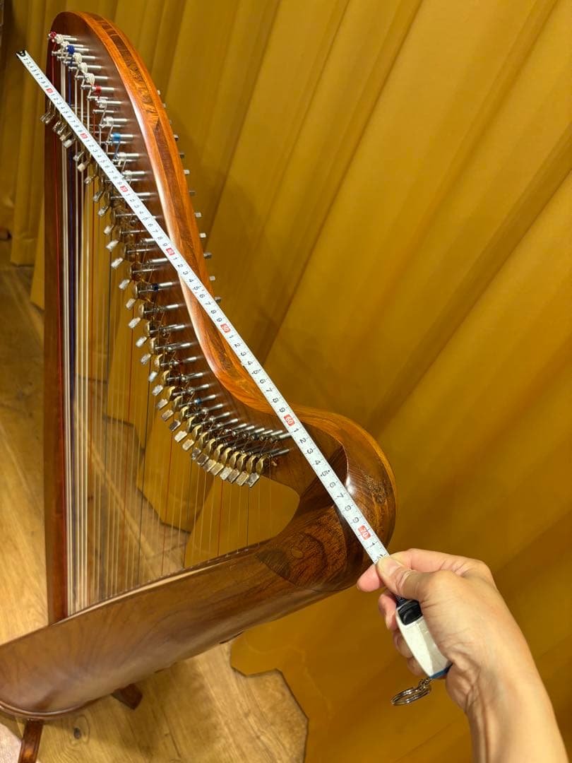 Mid-East マリカハープ34弦　アイリッシュハープ