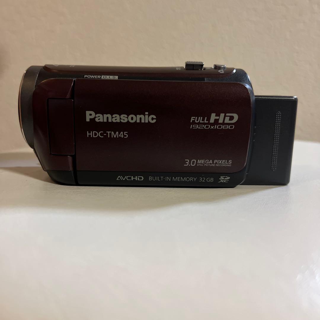 【三脚とセットで】Panasonic パナソニックHDC-TM45 ビデオカメラ