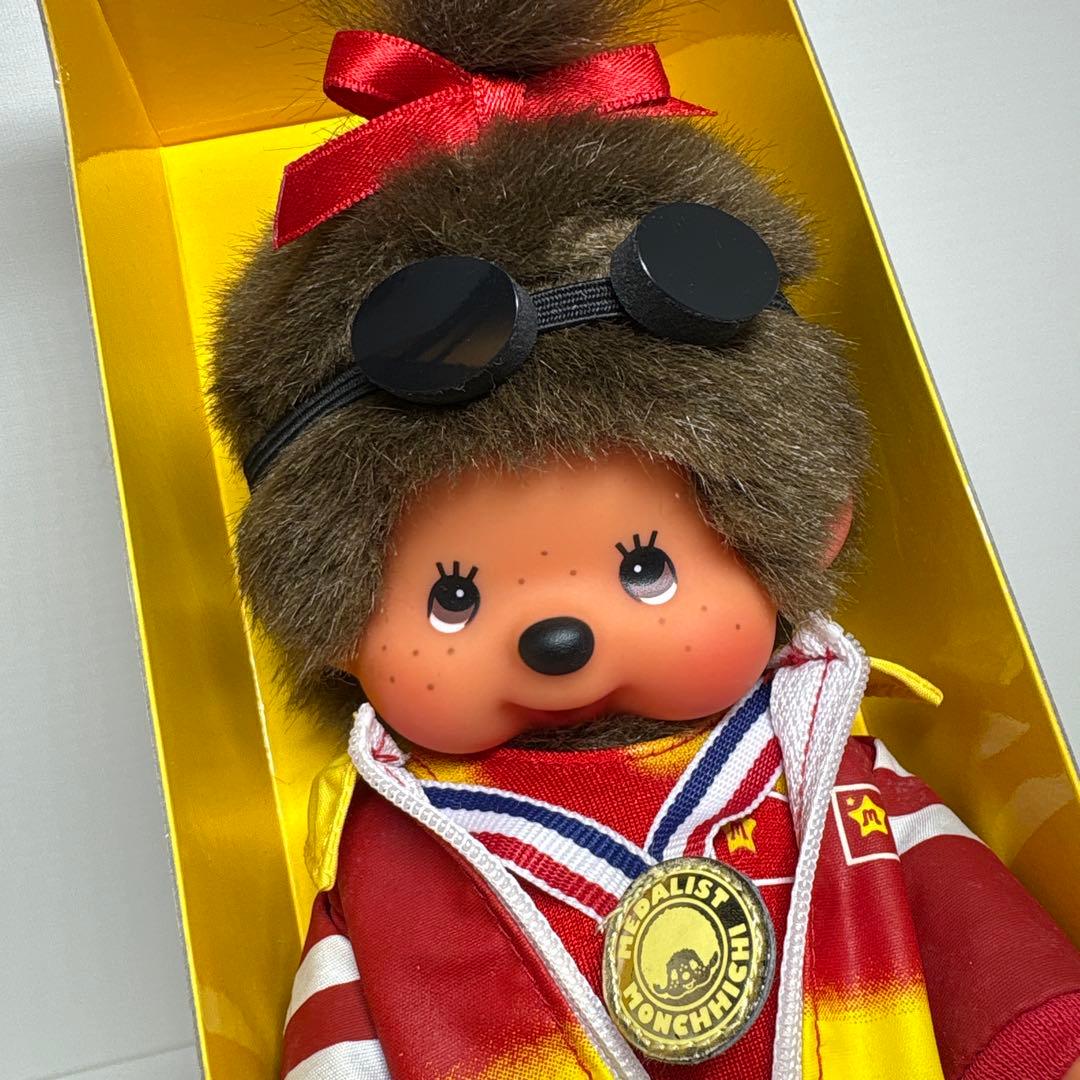 新品 2008年発売 金メダル 水泳 モンチッチ 2524