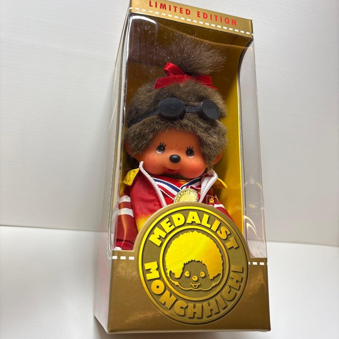新品 2008年発売 金メダル 水泳 モンチッチ 2524