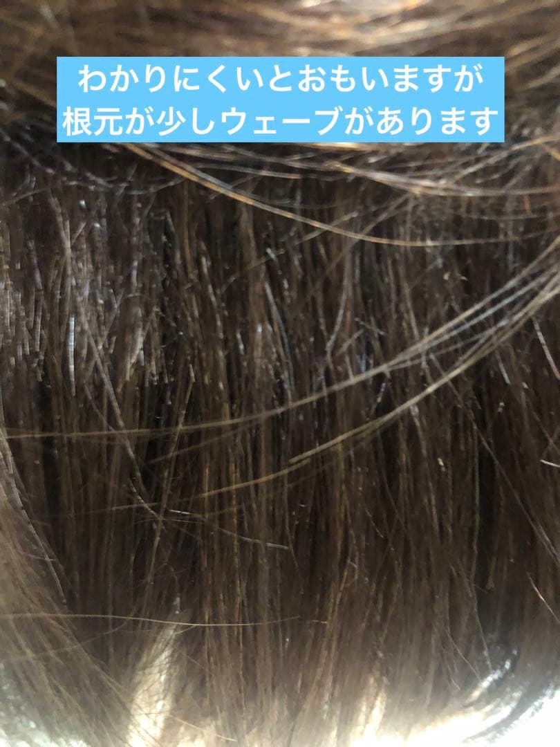 人毛ショートウィッグ Sサイズ　訳あり