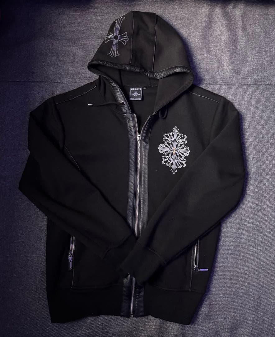 C.D.S black sense ジップパーカー ブラック opium y2k