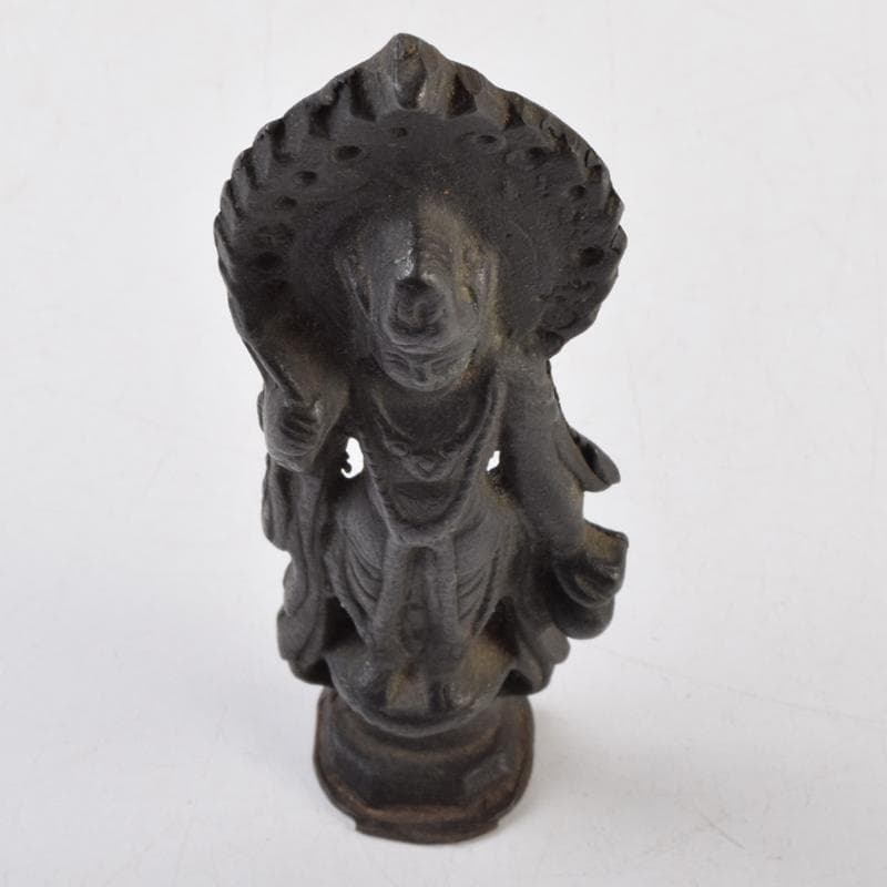 仏教美術 古銅 観音像 仏像 置物 C 9103 - メルカリ