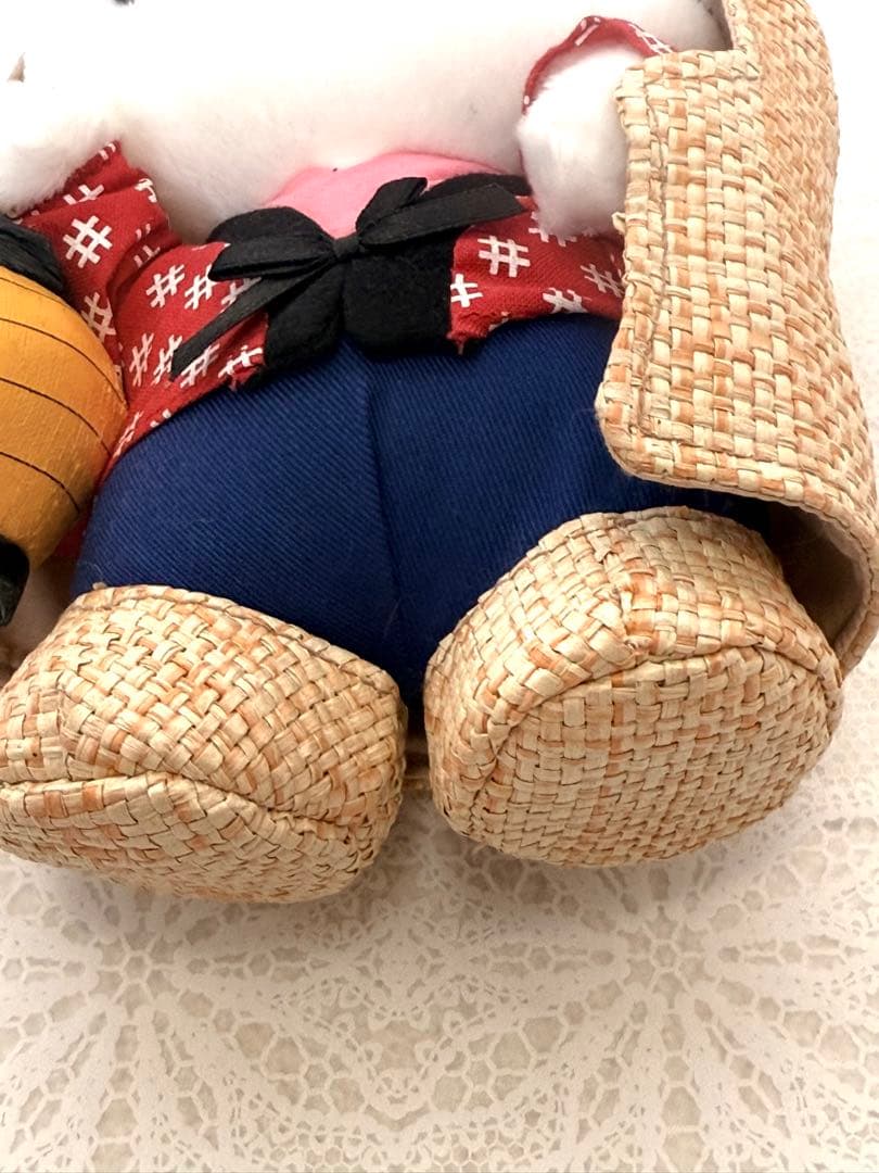 激レア！2002年 冬季限定 雪やこんこん キティ ぬいぐるみ レトロ