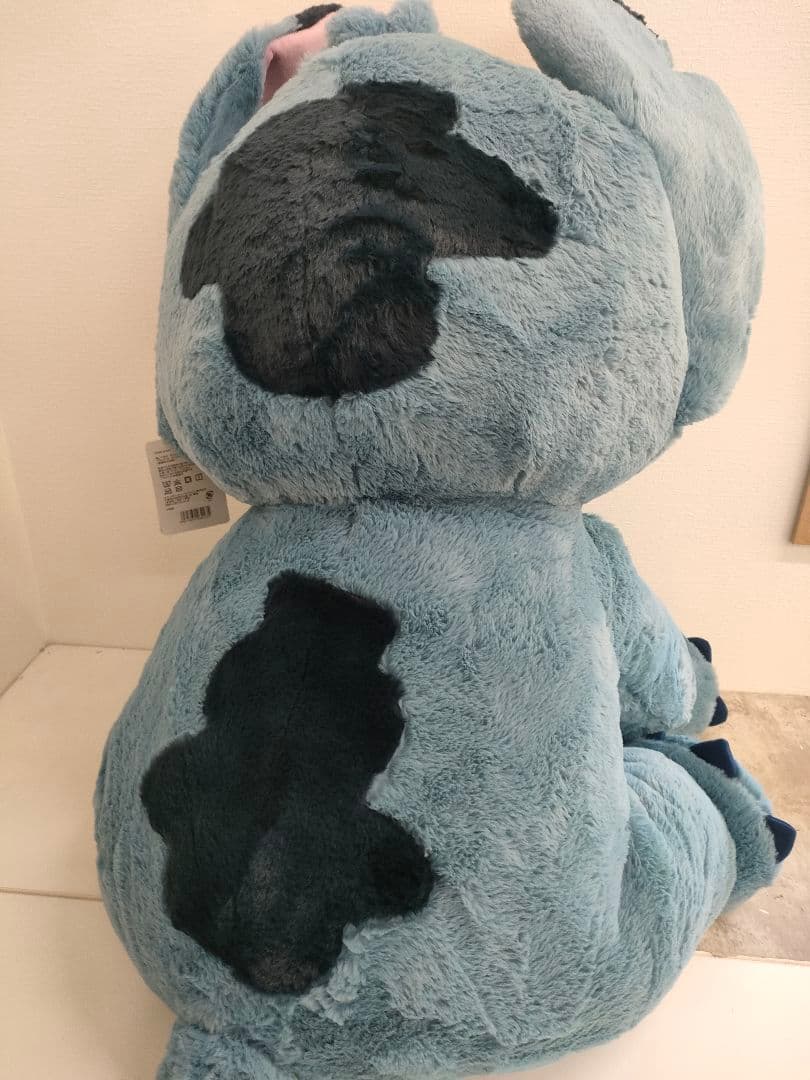 ●8//0107m04　COSTCO コストコ　スティッチ 特大ぬいぐるみ