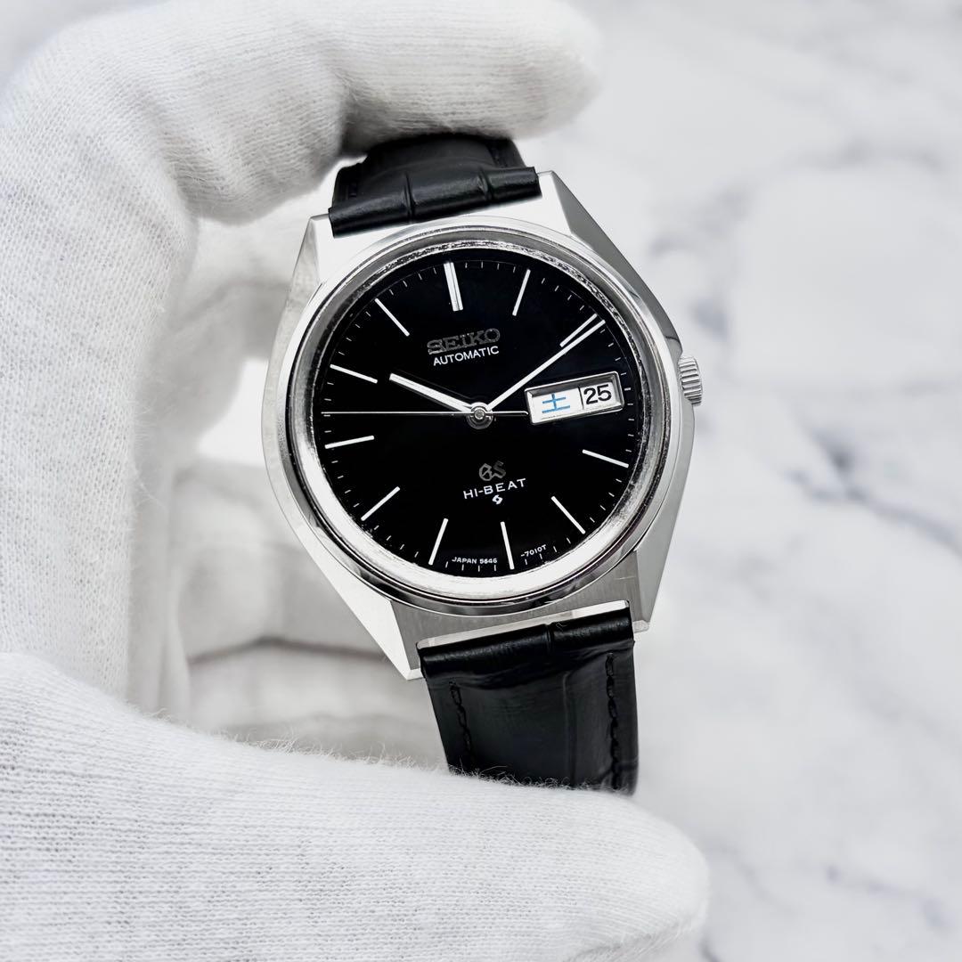 【極美／OH済】グランドセイコー 自動巻き 5646-7010 新品仕上げ GS