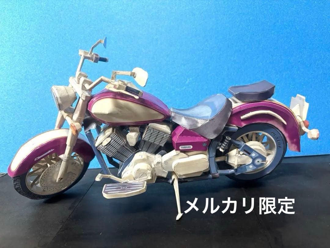 精密ペーパークラフト 完成品】ドラッグスター1100 FULL
