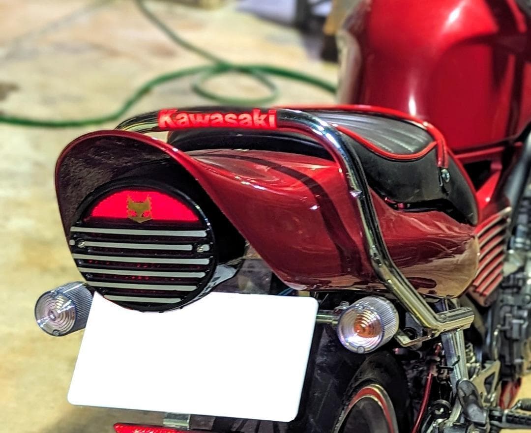 KHテールランプガードボルト付属/KH250 KH400 アルフィンZ1 Z2