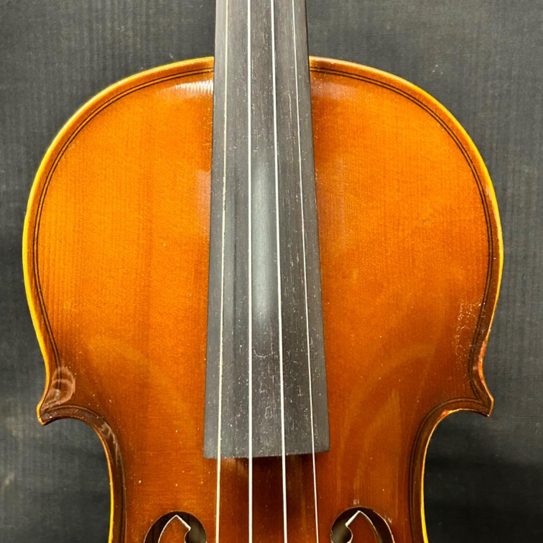 ▽Ed左横1029 カール・ヘフナー バイオリン ケース 弓 肩当 松脂 まとめ