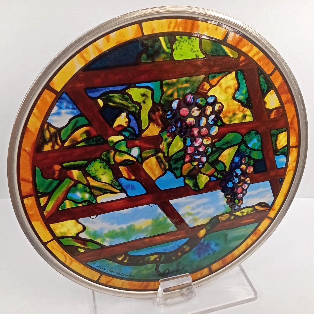 ルイスCティファニー ステンドグラス ぶどう蔓 型 グラスマスターズ社