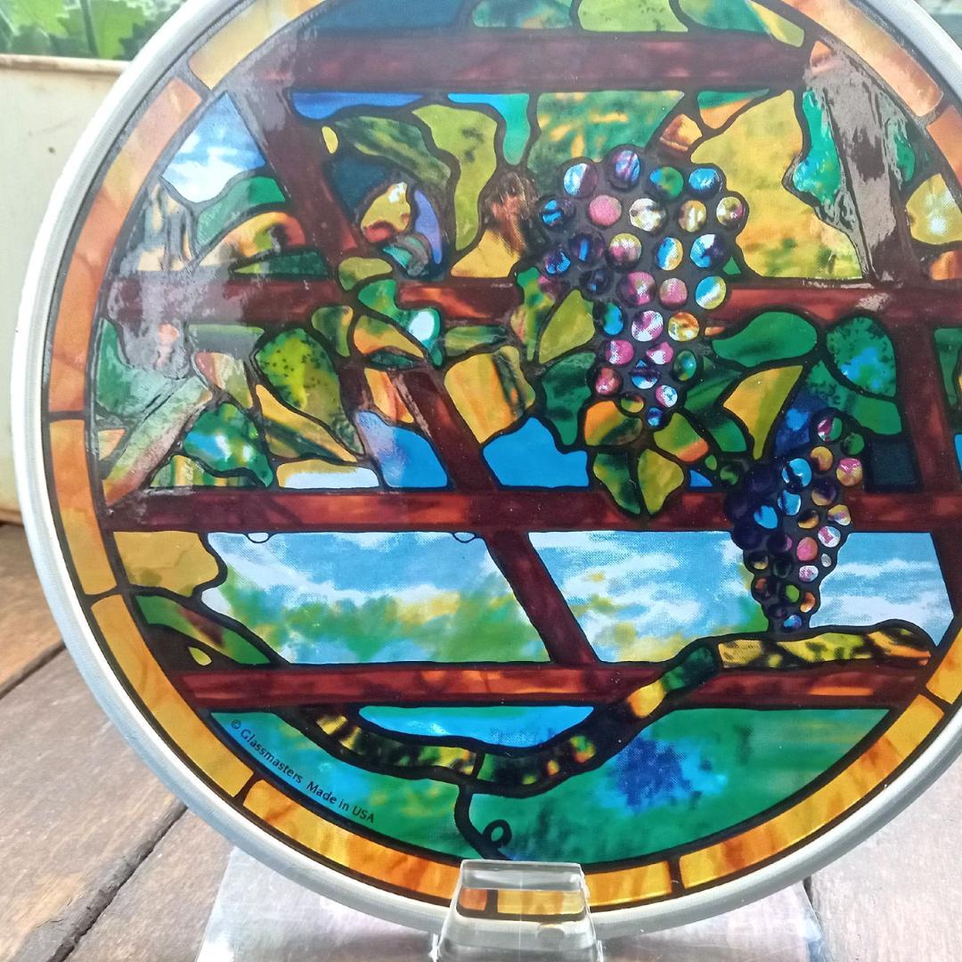 ルイスCティファニー ステンドグラス ぶどう蔓 型 グラスマスターズ社