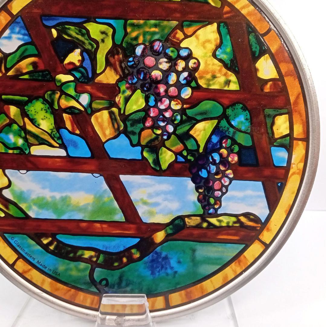 ルイスCティファニー ステンドグラス ぶどう蔓 型 グラスマスターズ社