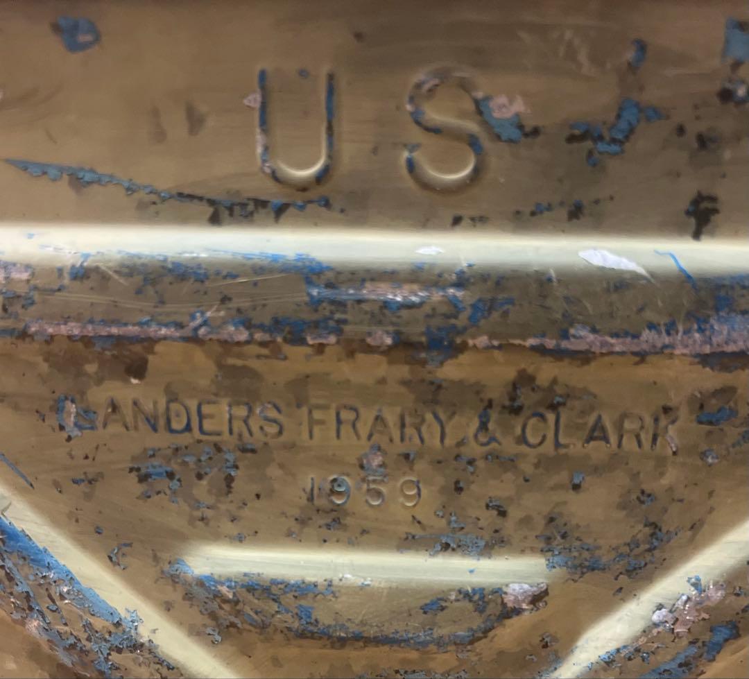 希少 US軍 実物 1959年製 Mermite アルミ製 フードコンテナ