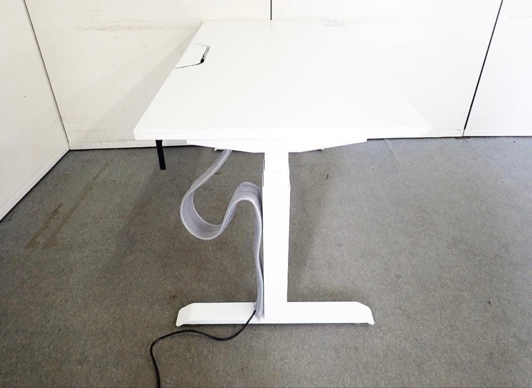 コクヨ 電動昇降デスク シークエンス 幅135 ホワイト パソコンデスク