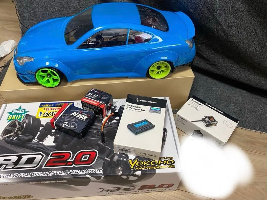 YOKOMO RD2.0 高級メカフルセット テツジンV36ボディ付き