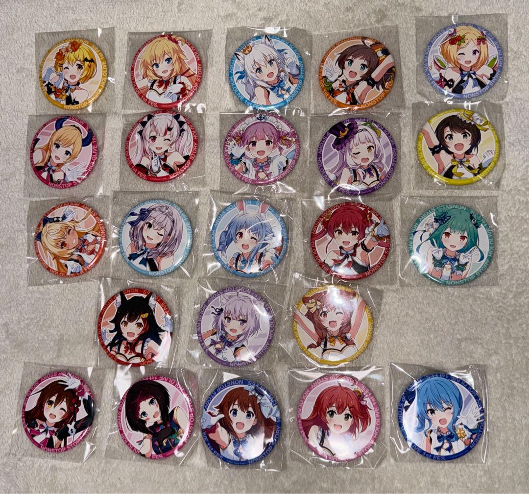 ホロライブ ノンストップストーリー 缶バッジ 全種セット ホロライブ