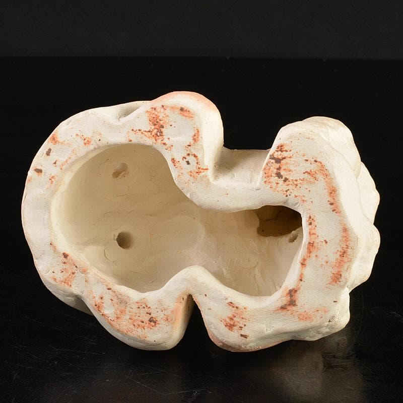 備前焼落雁窯古備前白備前置物VR7153